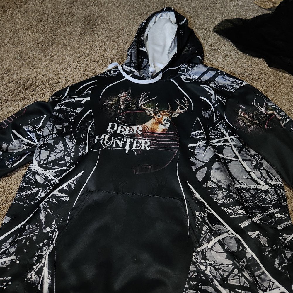 Deer Hunter Camouflage Hoodie